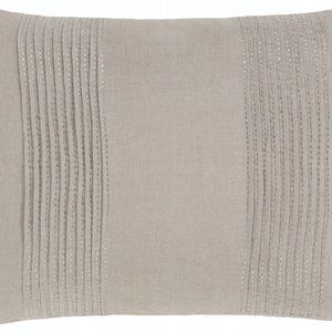 NEW Surya Upton King Sham "20" x "36"  Linen